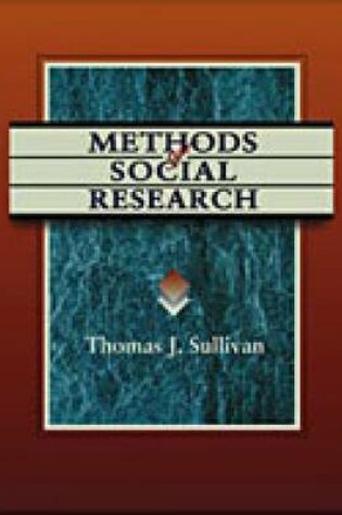 Cover of Methods of Social Research
