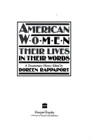 Book cover for American Women