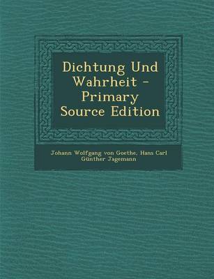 Book cover for Dichtung Und Wahrheit