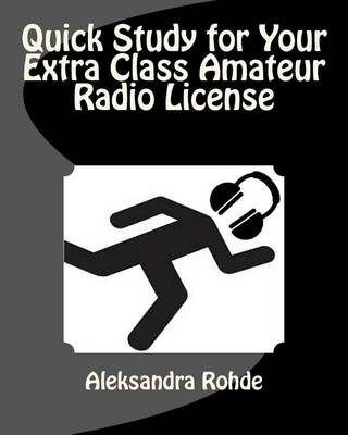 Book cover for Quick Study for Your Extra Class Amateur Radio License
