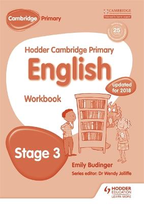 Cover of Hodder Cambridge Primary English: Work Book Stage 3