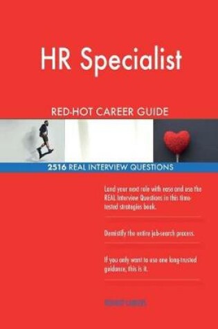 Cover of HR Specialist RED-HOT Career Guide; 2516 REAL Interview Questions