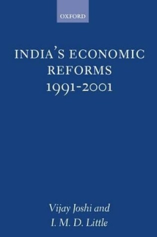 Cover of India's Economic Reforms, 1991-2001