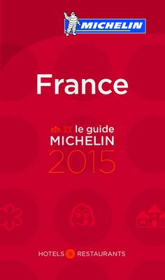 Book cover for 2015 Red Guide France