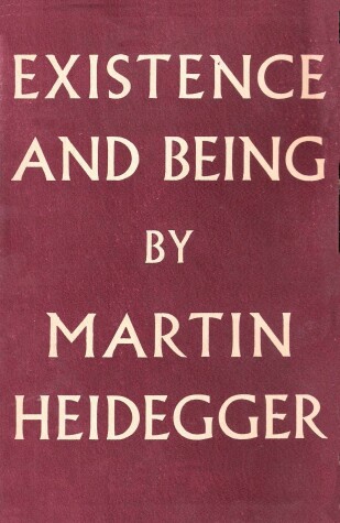 Book cover for Existence of Being