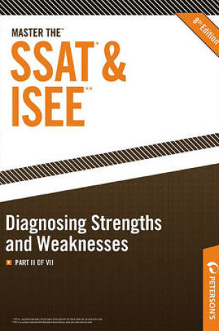 Cover of Master the SSAT/ISEE: Diagnosing Strengths and Weaknesses