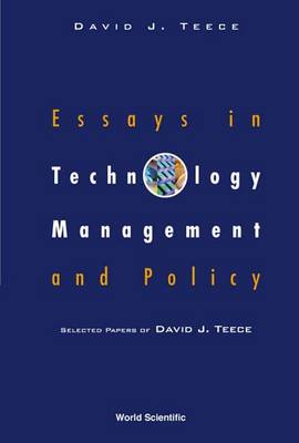 Book cover for Essays in Technology Management and Policy