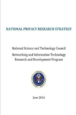 Cover of National Privacy Researc Stragegy