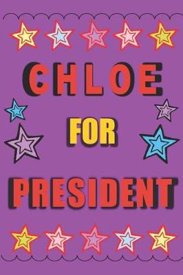 Book cover for Chloe for President