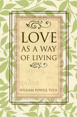 Book cover for Love as a Way of Living