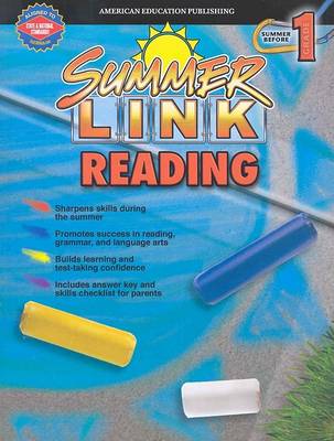 Cover of Summer Link Reading, Kindergarten-Grade 1