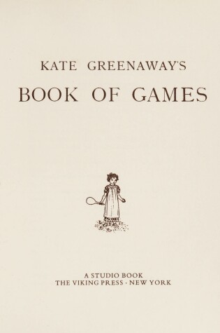 Cover of Kate Greenaway's Book