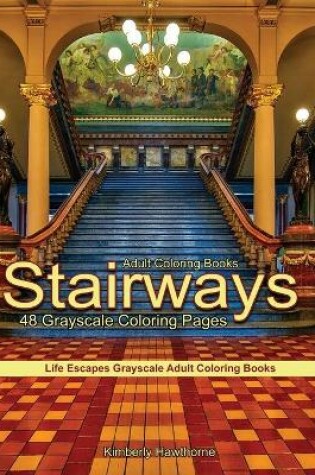 Cover of Adult Coloring Books Stairways