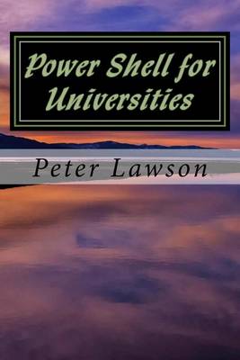 Book cover for Power Shell for Universities