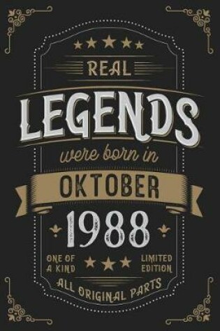 Cover of Real Legends were born in Oktober 1988