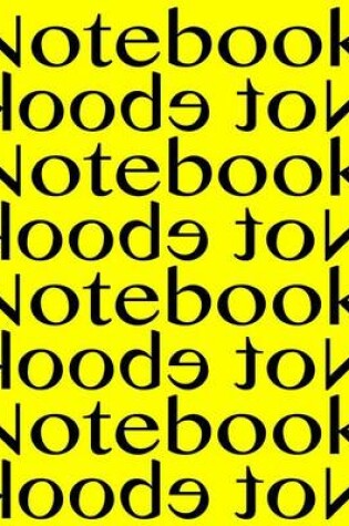 Cover of Notebook Not Ebook Blank Notebook with 120 pages