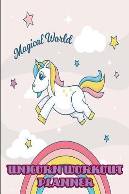 Book cover for Unicorn Workout Planner