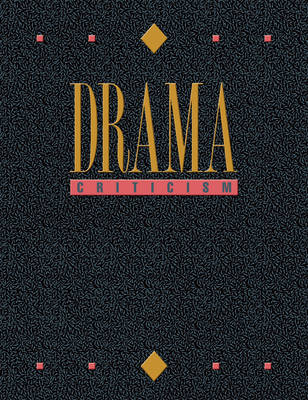 Book cover for Drama Criticism