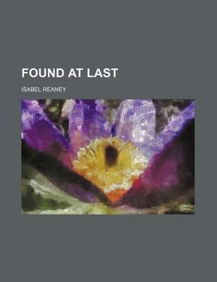 Book cover for Found at Last