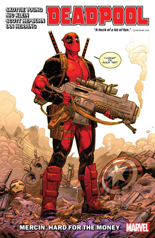 Book cover for Deadpool by Skottie Young Vol. 1: Mercin' Hard for the Money