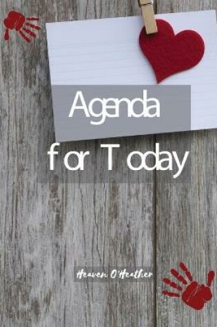 Cover of Agenda for Today