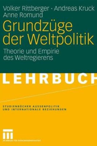 Cover of Grundzuge Der Weltpolitik