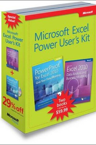 Cover of Microsoft Excel Power User's Kit