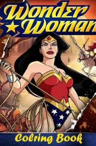 Cover of Wonder Woman Coloring Book