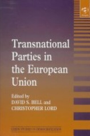 Cover of Transnational Parties in the European Union