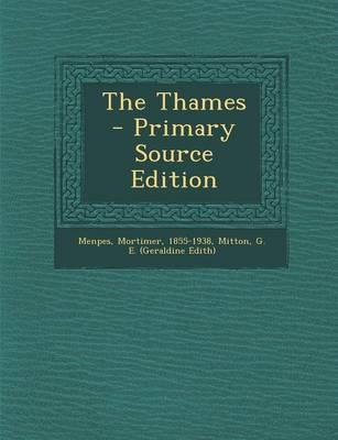 Book cover for The Thames - Primary Source Edition