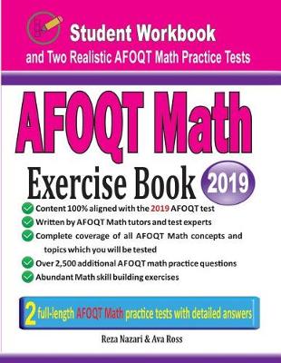 Book cover for AFOQT Math Exercise Book