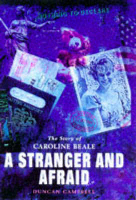 Book cover for A Stranger and Afraid