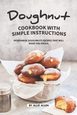 Book cover for Doughnut Cookbook with Simple Instructions