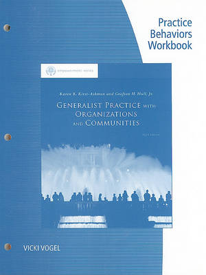 Book cover for Generalist Practice with Organizations and Communities Practice Behaviors Workbook