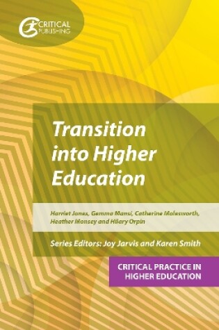 Cover of Transition into Higher Education