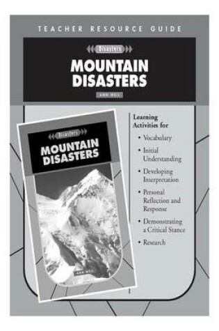 Cover of Mountain Disasters Teacher Resource Guide