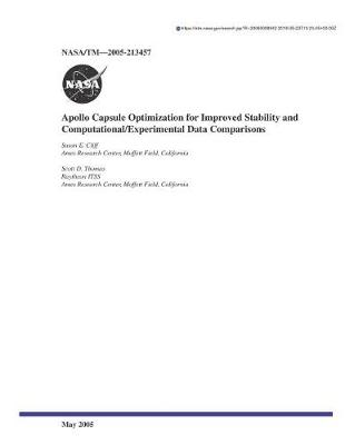 Book cover for The Apollo Capsule Optimization for Improved Stability and Computational/Experimental Data Comparisons