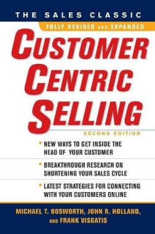 Cover of CustomerCentric Selling, Second Edition