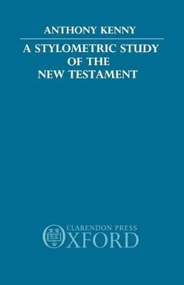 Book cover for A Stylometric Study of the New Testament