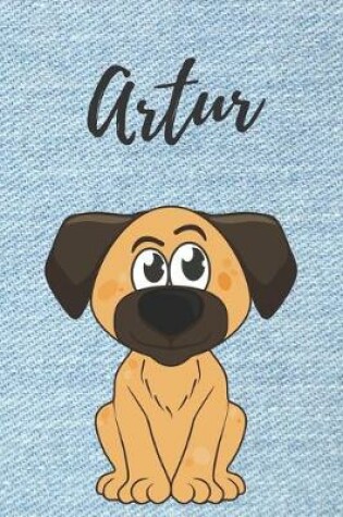 Cover of Artur Notizbuch Hunde / Malbuch / Tagebuch