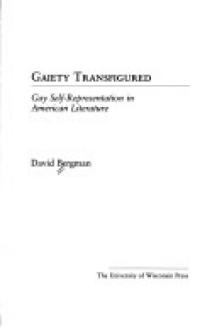 Cover of Gaiety Transfigured