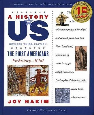 Cover of A History of US: The First Americans: A History of US Book One