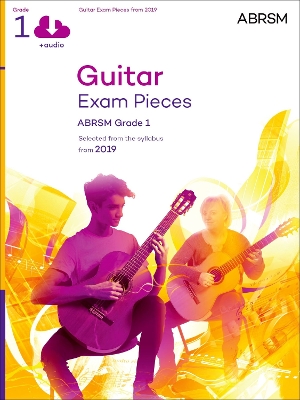 Book cover for Guitar Exam Pieces from 2019 - Gr. 1