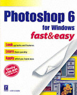 Book cover for Photoshop X for Windows Fast and Easy