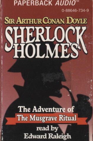 Cover of Sherlock Holmes: the Adventure of the Musgrave Ritual