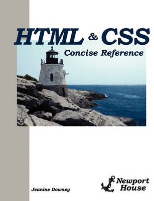 Book cover for HTML & CSS Concise Reference
