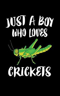 Book cover for Just A Boy Who Loves Crickets