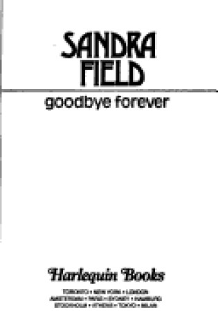 Cover of Goodbye Forever