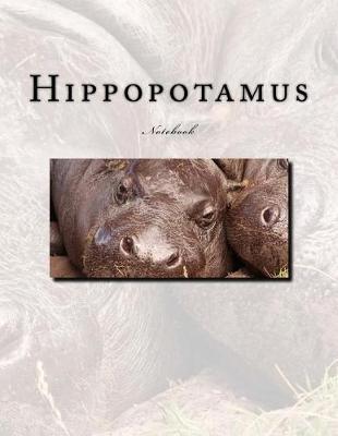 Book cover for Hippopotamus Notebook