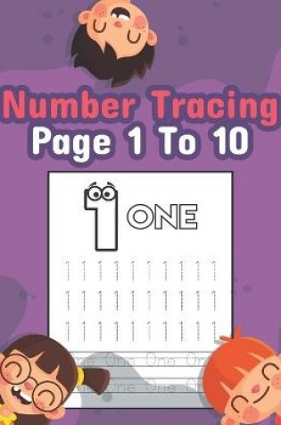 Cover of Number Tracing Page 1 To 10